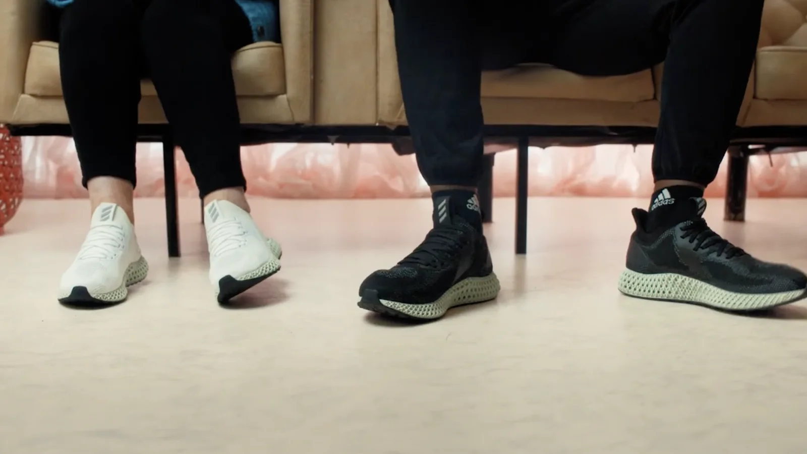 Adidas 4D film still