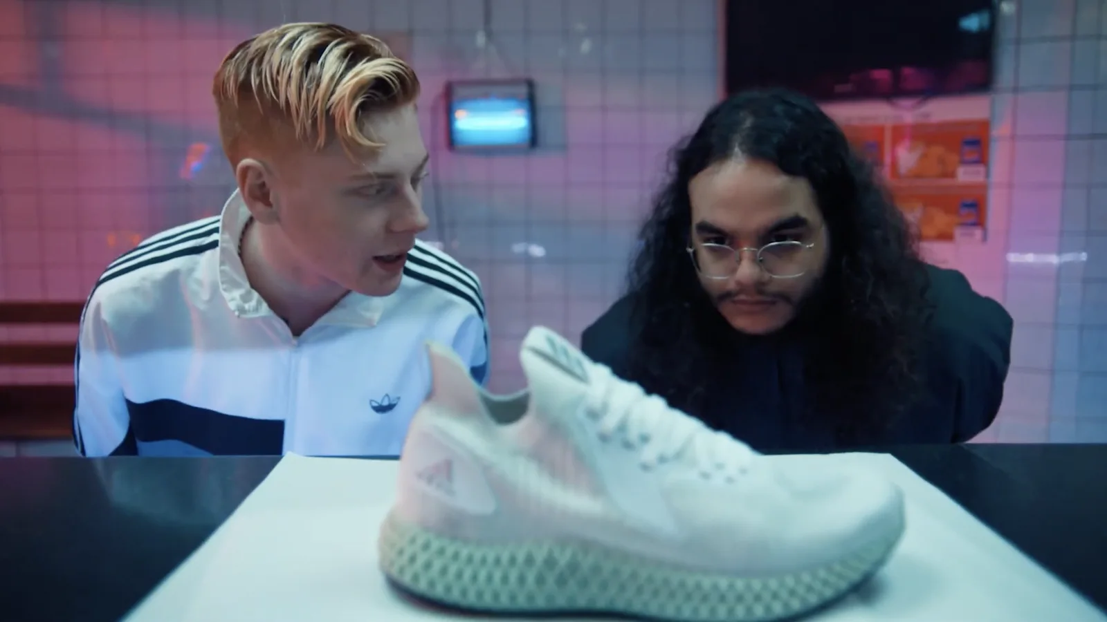 Adidas 4D film still