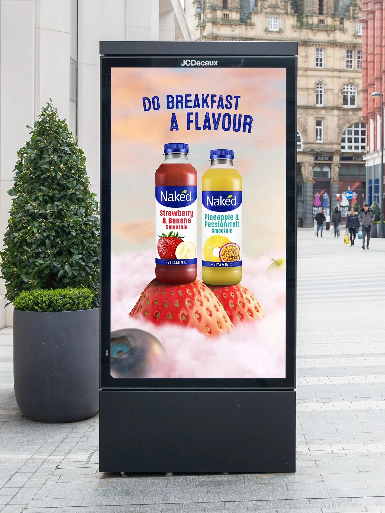Digital 6-sheet: Do breakfast a flavour